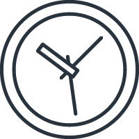 time icon signifying the importance of saved time