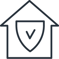 shield icon to emphasize tenant screening