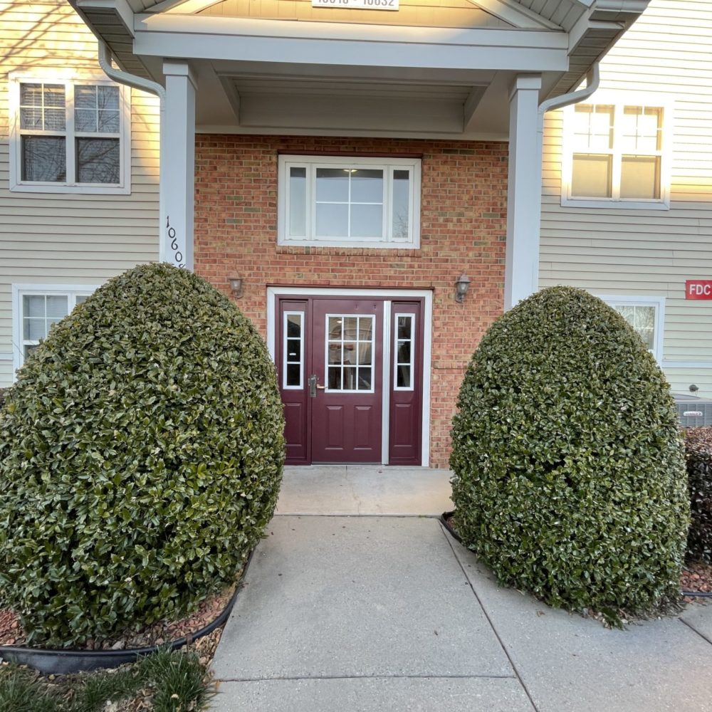 Image of the entrance of a real estate property managed by HomeVault
