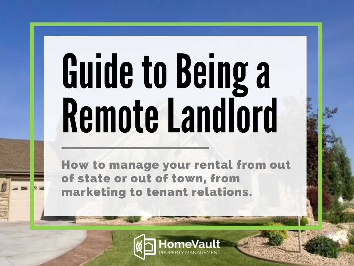 HomeVault Guide to Being a Remote Landlord Cover | HomeVault